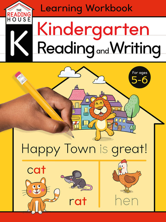 Kindergarten Reading &amp; Writing (Literacy Skills Workbook)