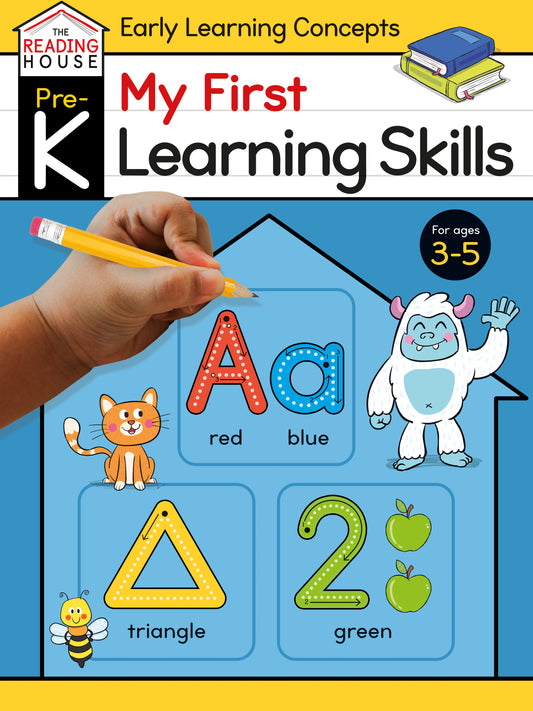 My First Learning Skills (Pre-K Early Learning Concepts Workbook)