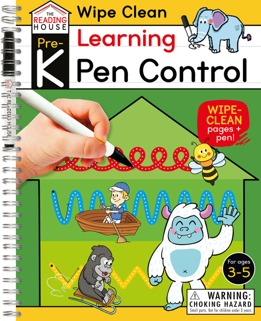 Learning Pen Control (Pre-K Wipe Clean Workbook)