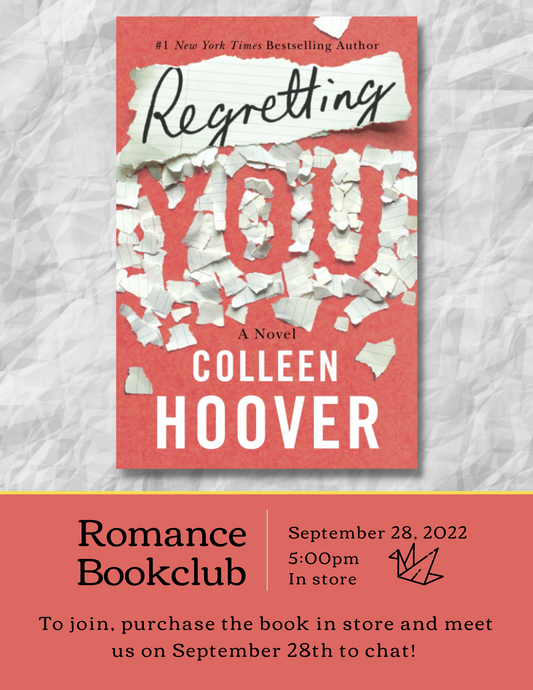 September Romance Bookclub - Regretting You