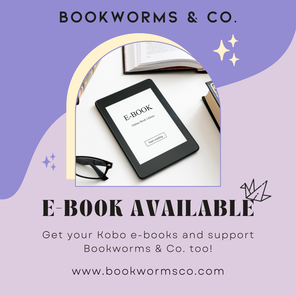 E-books now available at Bookworms & Co.