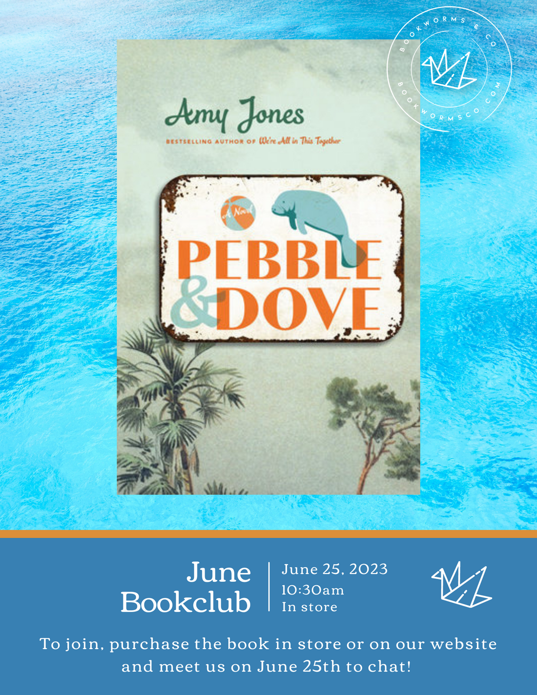 June Book Club - Pebble & Dove