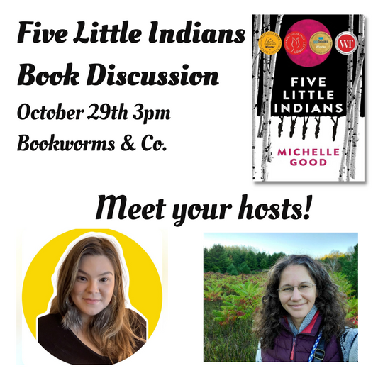 Five Little Indians Book Discussion - All Welcome!