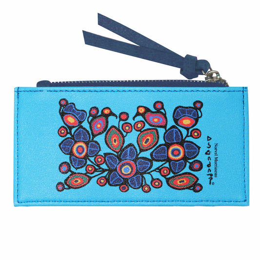 Norval Morrisseau Flowers and Birds Card Holder