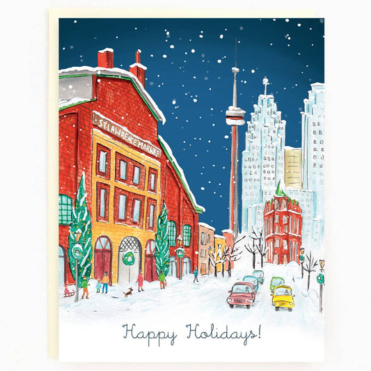 Toronto St. Lawrence Market Holiday Card