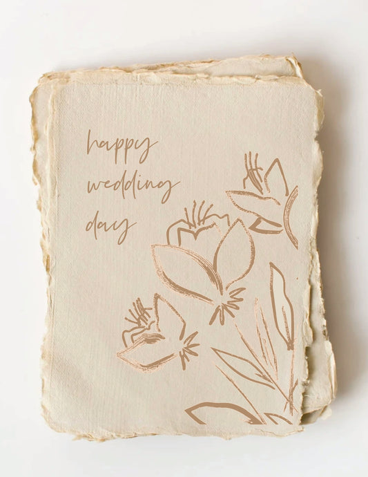 Happy Wedding Day - Wedding Greeting Card