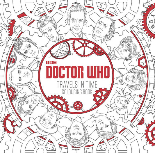 Doctor Who: Travels in Time Colouring Book