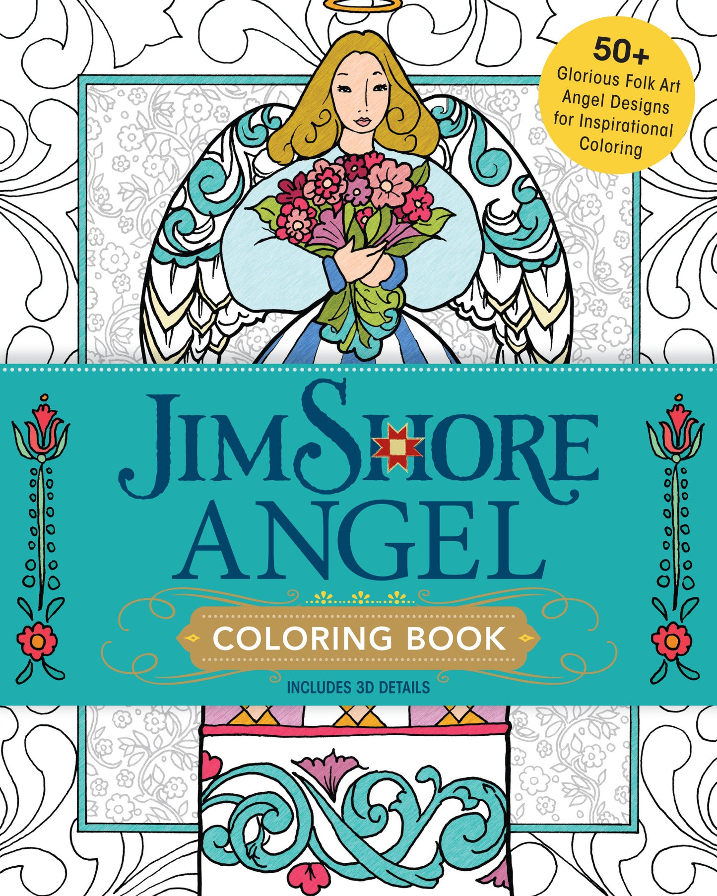 Jim Shore Angel Coloring Book