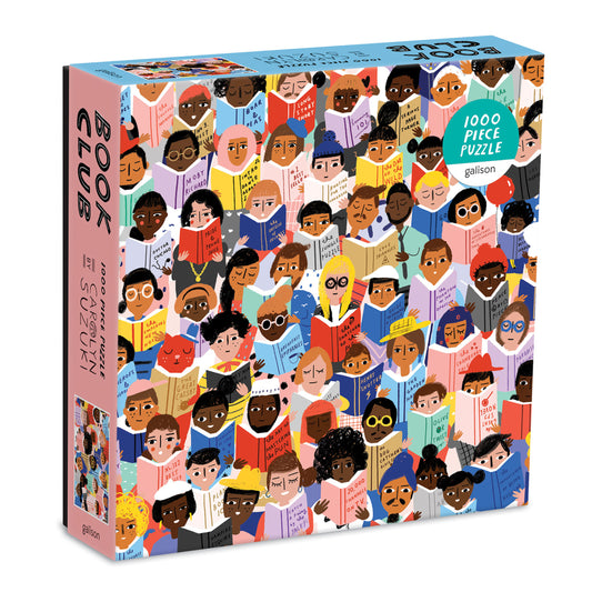 Book Club 1000 Piece Puzzle In a Square Box