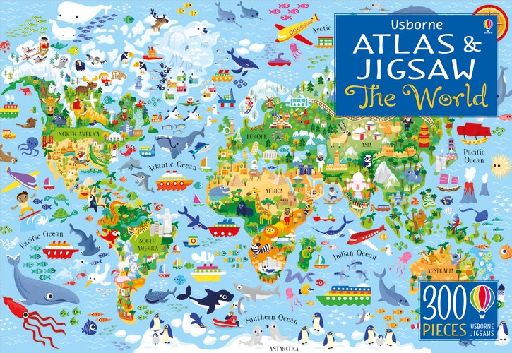 MAP OF THE WORLD JIGSAW