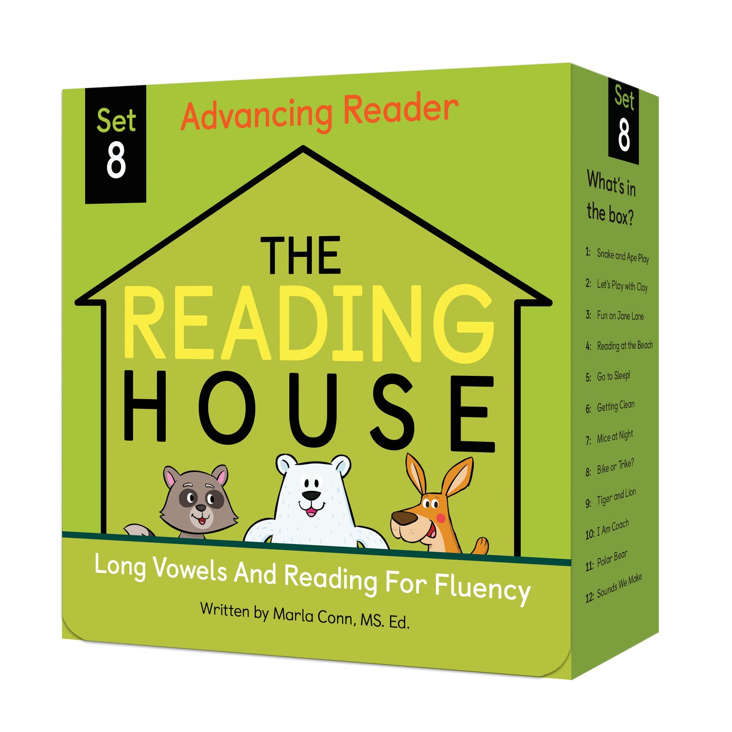 The Reading House Set 8: Long Vowels and Reading for Fluency