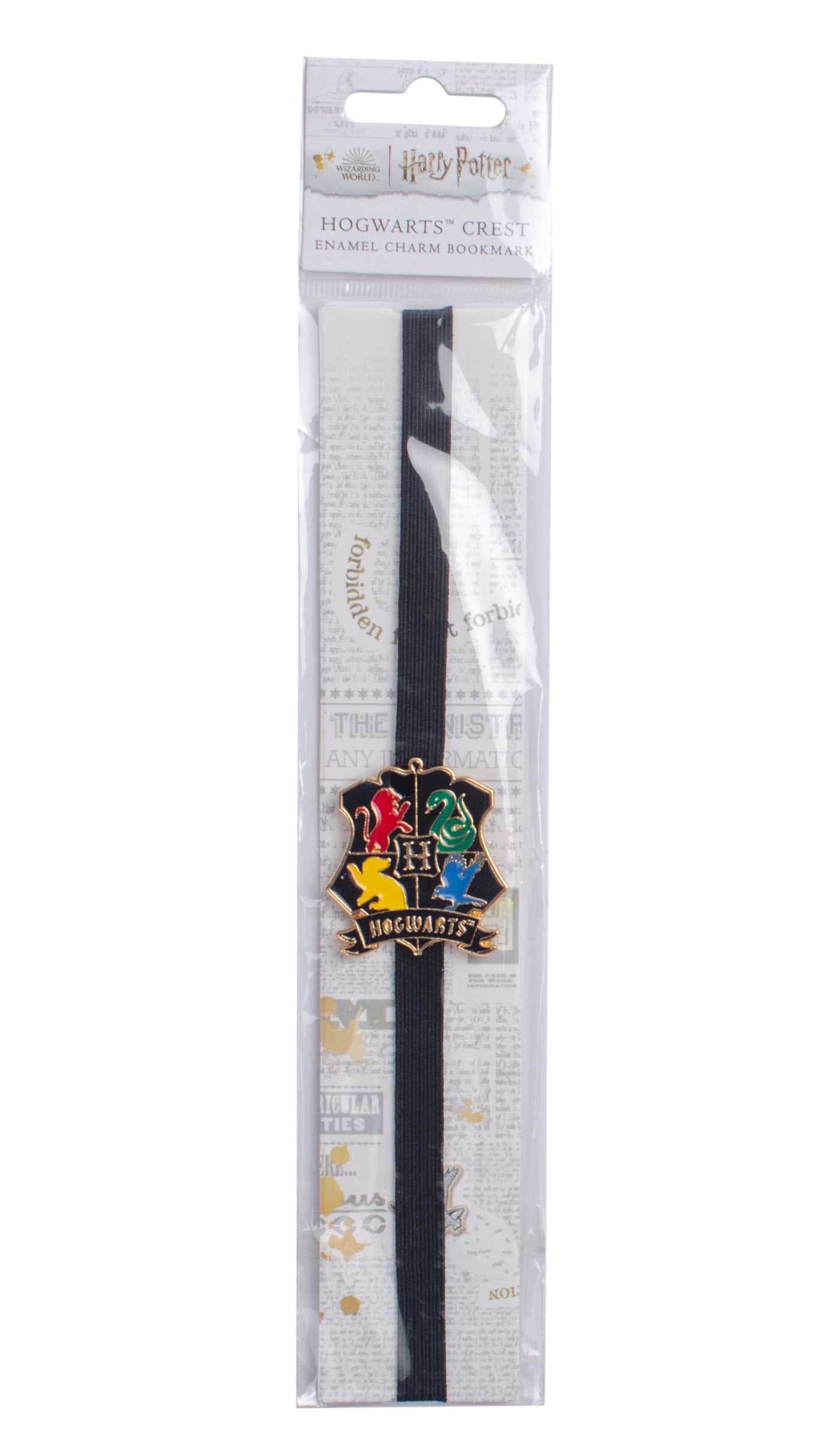 Harry Potter: Hogwarts Crest Enamel Charm Bookmark