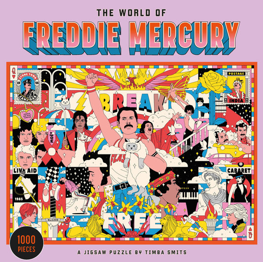 The World of Freddie Mercury 1000 Piece Puzzle