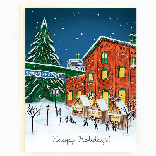 Toronto Distillery District Holiday Card