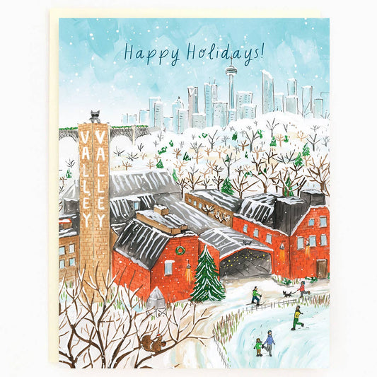 Toronto Don Valley - Evergreen Brickworks Holiday Card