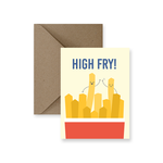 High Fry Congrats Greeting Card