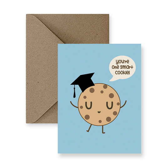 You Are One Smart Cookie Graduation Card
