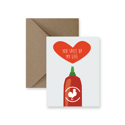You Spice Up My Life Greeting Card