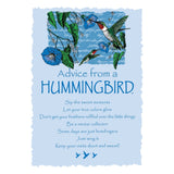 Advice from a Hummingbird Greeting Card