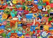 World of Travel Jigsaw Puzzle - 1000 pieces