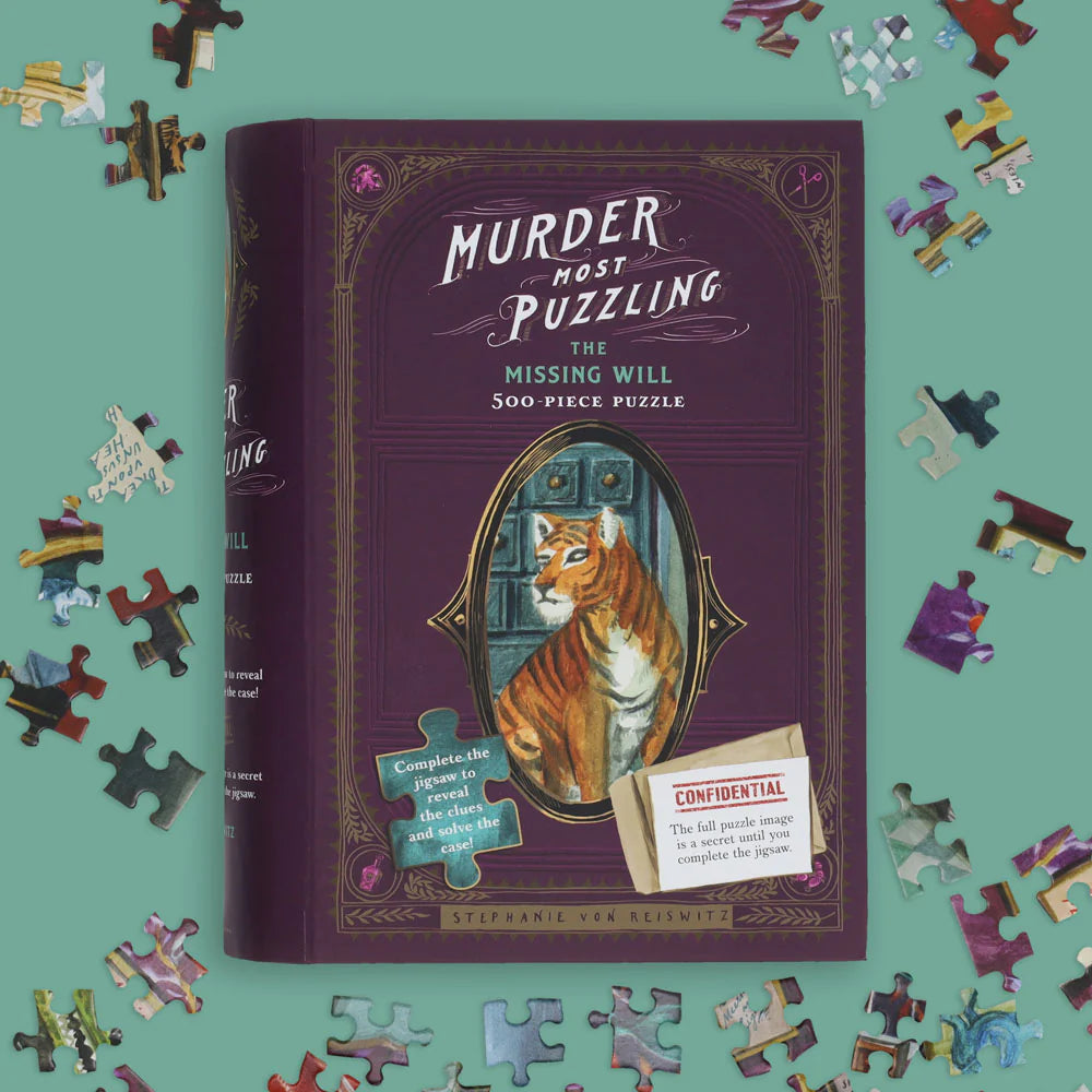 Murder Most Puzzling: The Missing Will 500-Piece Puzzle