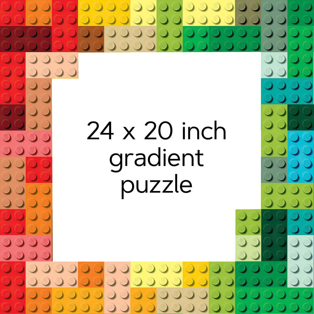 LEGO Rainbow Bricks Puzzle