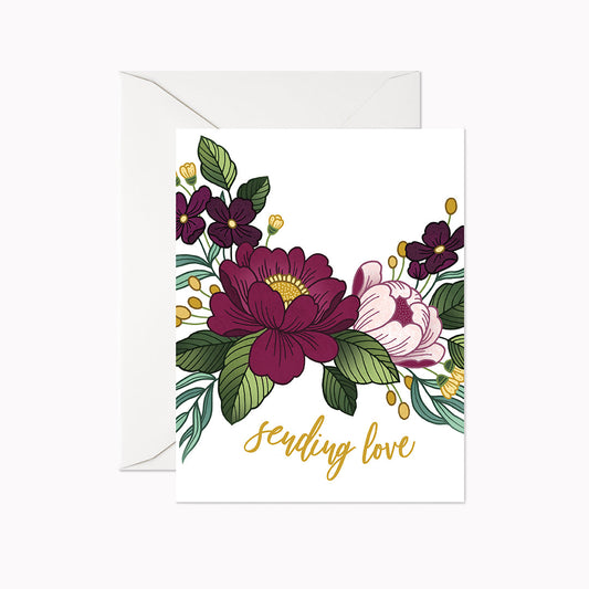 Sending Love Card - Linden