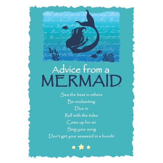 Advice from a Mermaid Greeting Card